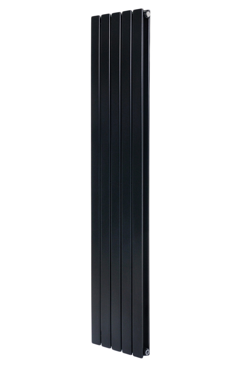 Вертикальный дизайнерский радиатор отопления ARTTIDESIGN Livorno II 5/1800/340 черный матовый